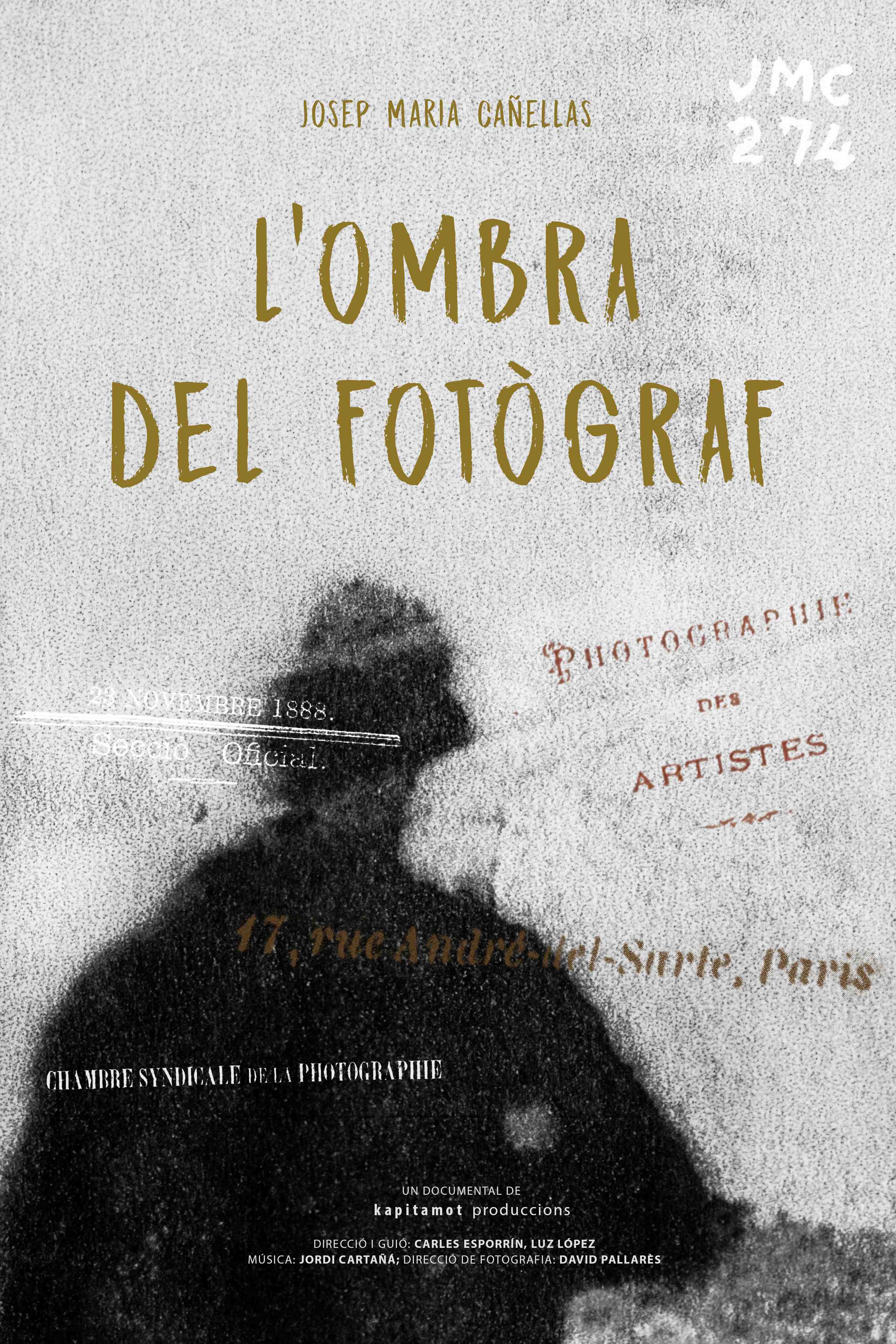 Lombra del fotògraf Póster compressed