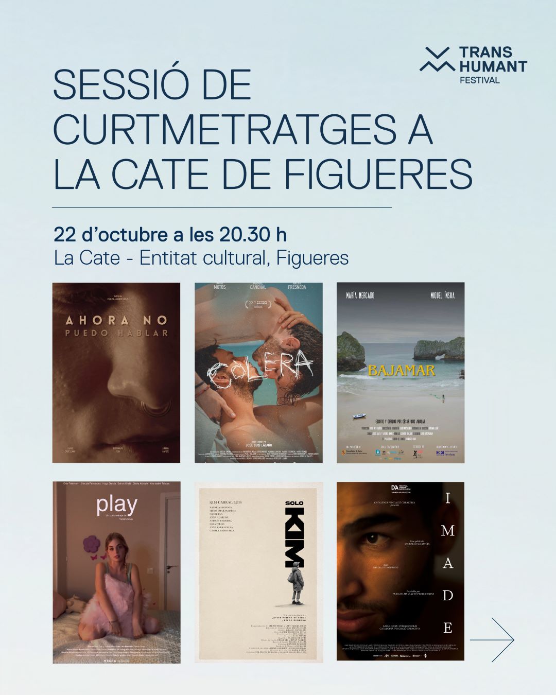 SESSIÓ DE CURTMETRATGES a LA CATE de FIGUERES