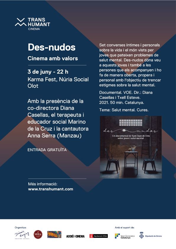 Des-Nudos, projecció a la fresca al Karma Fest del Núria Social d'Olot