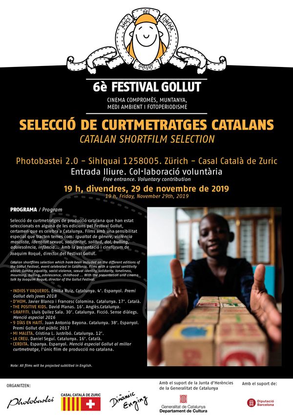 SESSIÓ ESPECIAL: SELECCIÓ CURTMETRATGES DE PRODUCCIÓ CATALANA